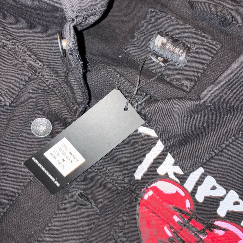 Waimea Denim Graffiti Jacket - Picture 2 of 3